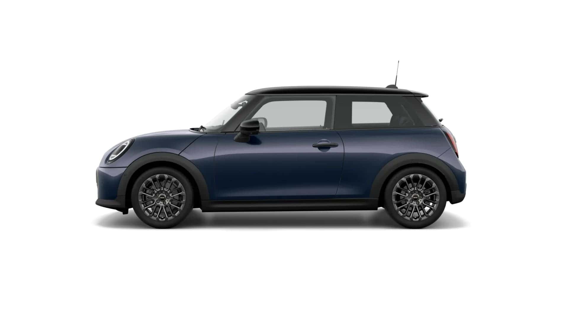 Renting New Mini Cooper C Favoured Indigo Sunset Blue Compacto Automático Gasolina Etiqueta C