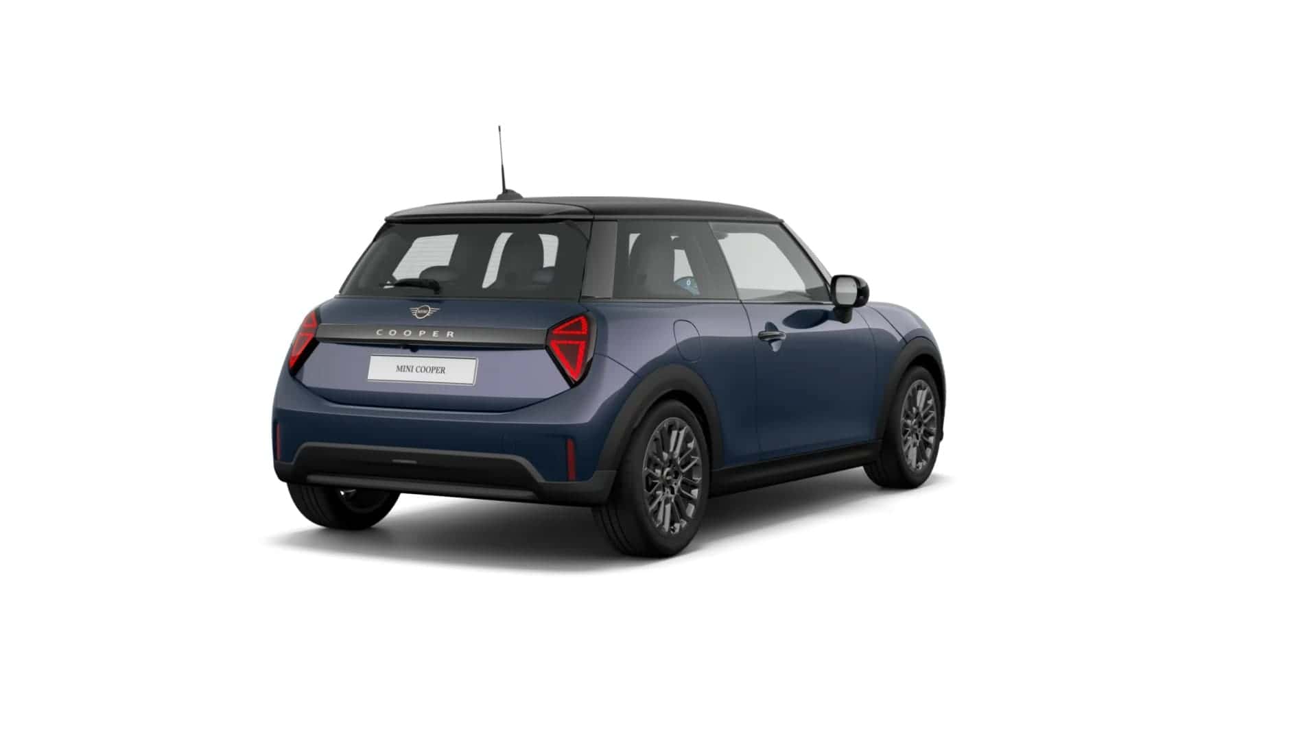 Renting New Mini Cooper C Favoured Indigo Sunset Blue Compacto Automático Gasolina Etiqueta C