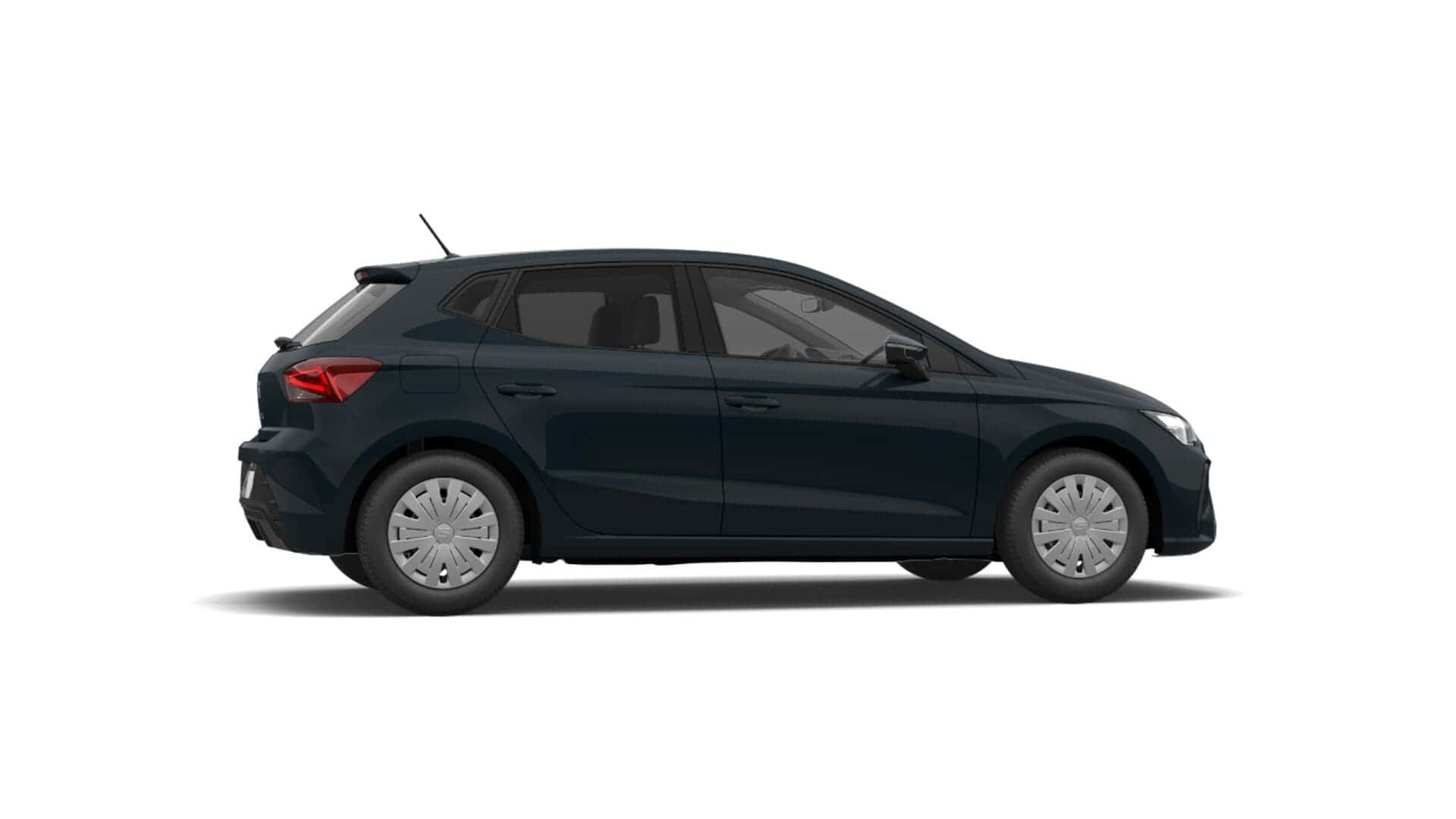 Renting New Seat Ibiza Plus Sin Llantas Azul Fiord Compacto Manual Model Year 2026