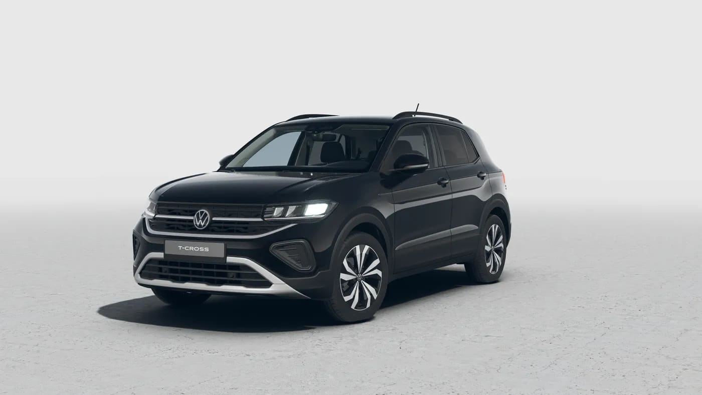 Renting New Volkswagen T-Cross Más Negro SUV