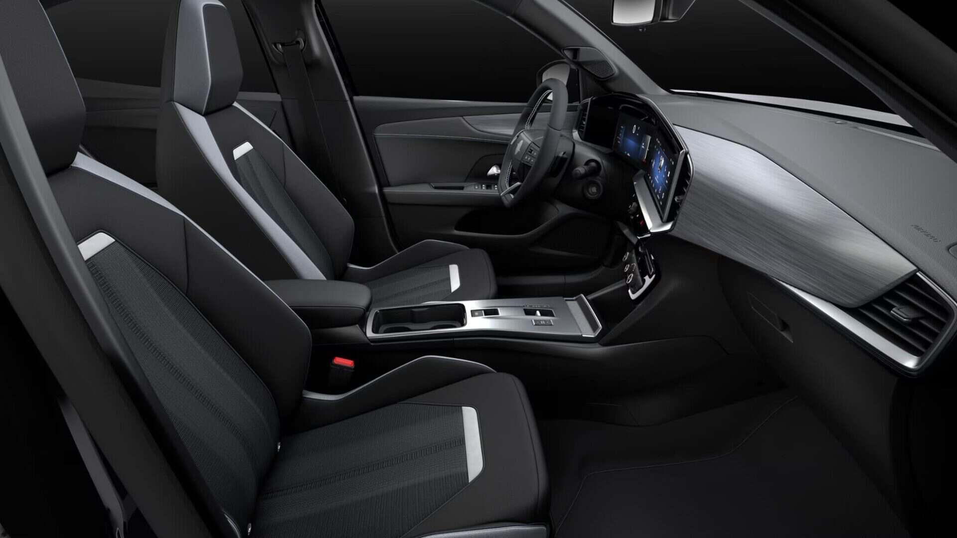 Renting New Opel Mokka GS Hybrid Karbon Black SUV Automático Etiqueta ECO Interior