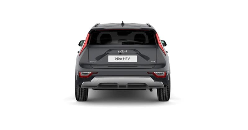 Renting Kia Niro HEV Drive SUV Automático Híbrido Etiqueta ECO Interstellar Gray