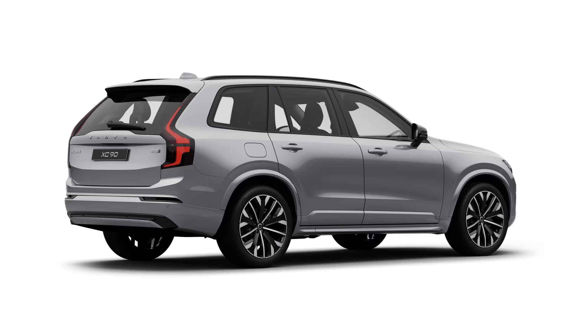 Renting New Volvo XC90 Plus Dark Platinum Grey SUV Micro-Híbrido Etiqueta ECO 7 Plazas