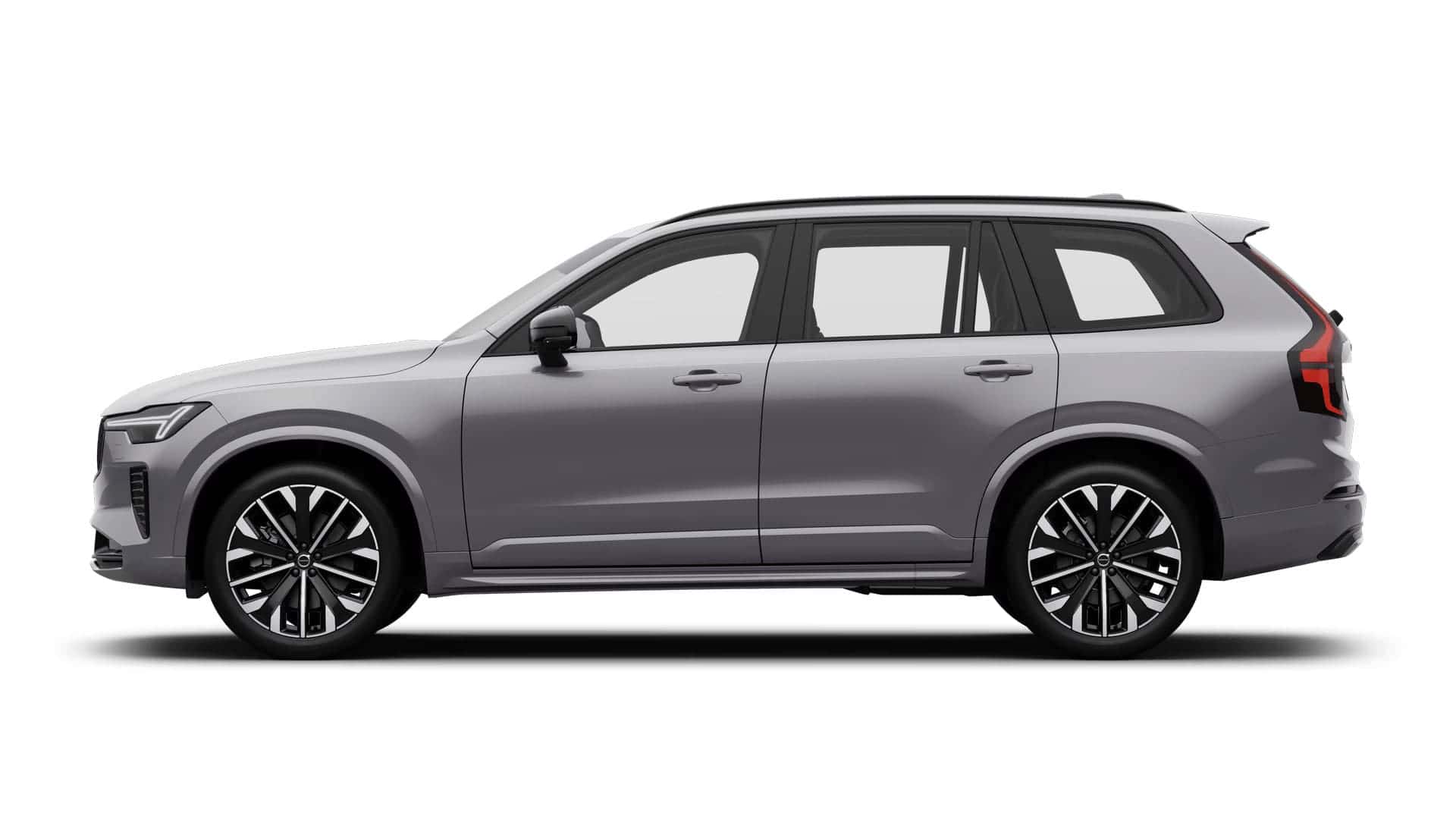 Renting New Volvo XC90 Plus Dark Platinum Grey SUV Micro-Híbrido Etiqueta ECO 7 Plazas