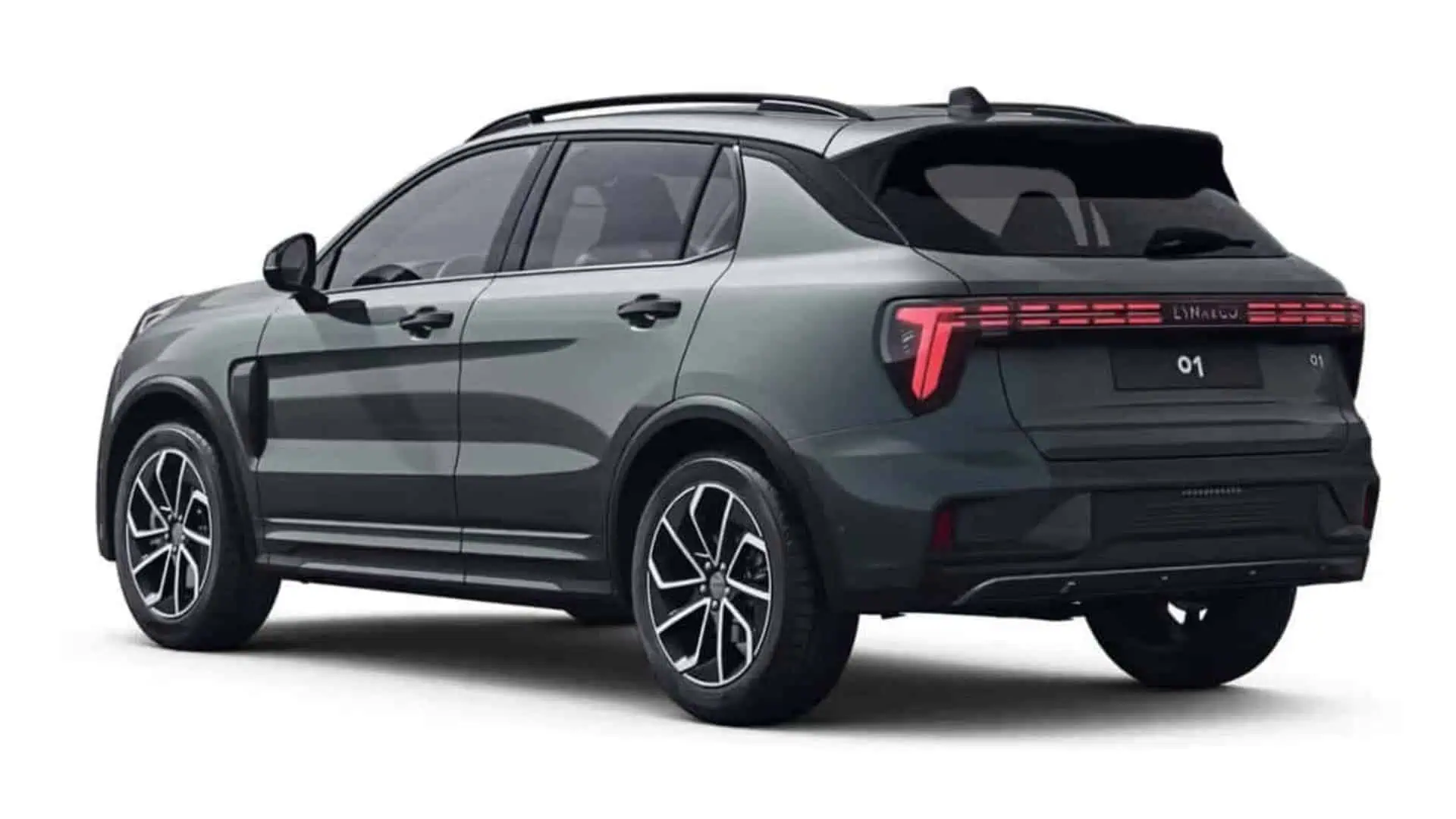 Renting New Lynk & CO 01 Core Mineral Green SUV Automático PHEV Híbrido Enchufable Etiqueta 0