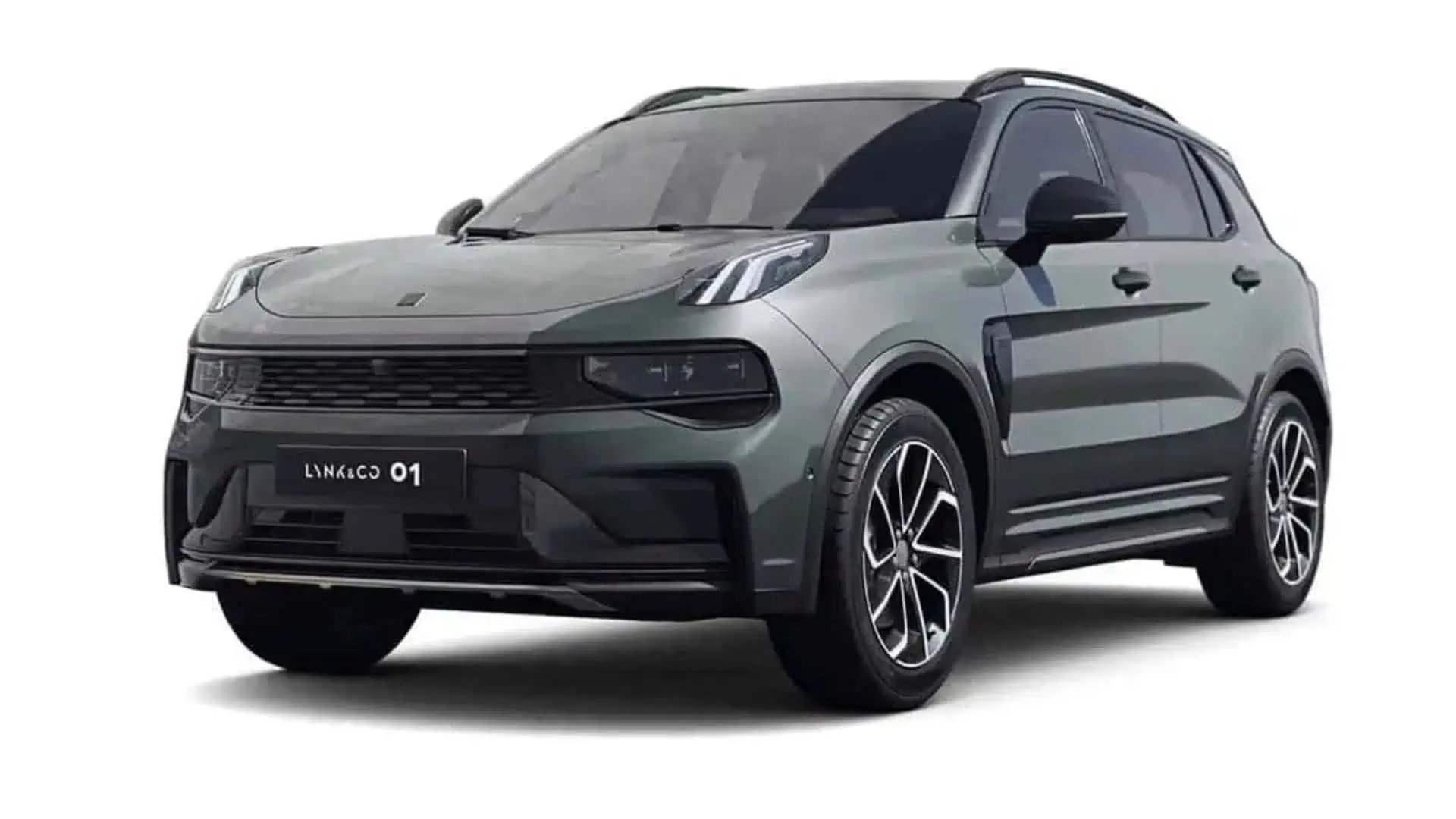 Renting New Lynk & CO 01 Core Mineral Green SUV Automático PHEV Híbrido Enchufable Etiqueta 0