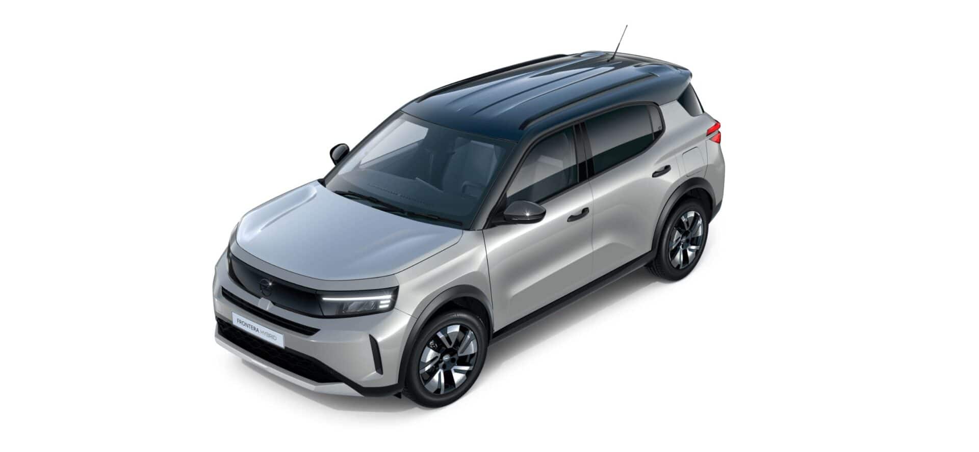 Renting New Opel Frontera Hybrid Ultimate Kristall Silver Metalizado SUV Híbrido Automático Etiqueta ECO