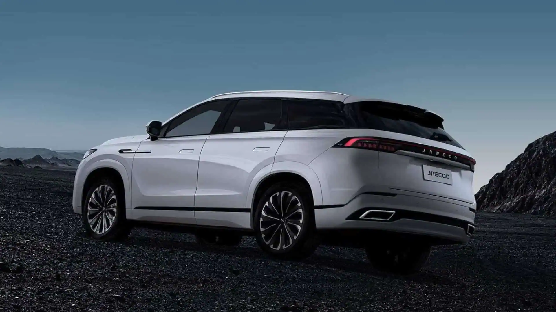 Renting New Jaecoo 8 Exclusive Blanco Aura SUV Automático 7 Plazas