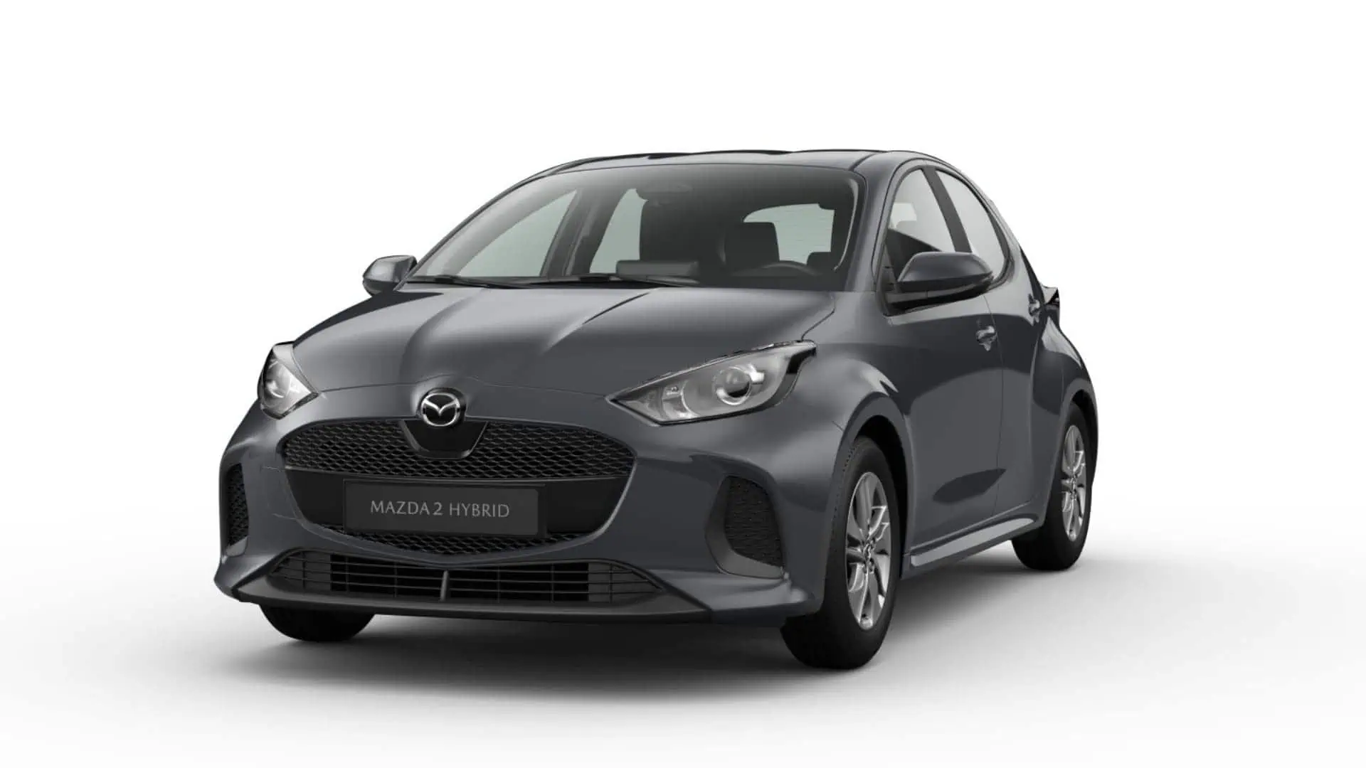 Renting Mazda 2 Centre-Line Charcoal Grey Compacto Híbrido Automático Etiqueta ECO