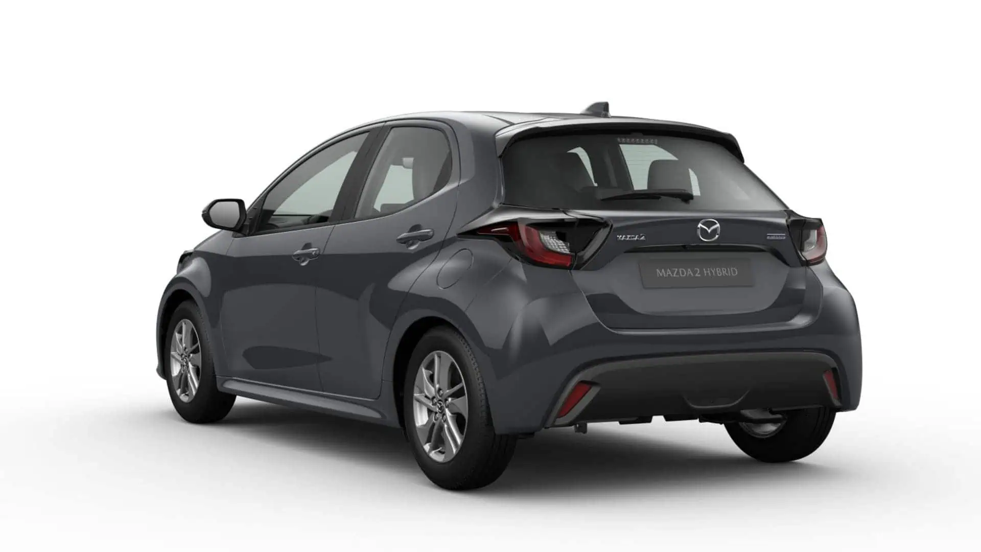 Renting Mazda 2 Centre-Line Charcoal Grey Compacto Híbrido Automático Etiqueta ECO