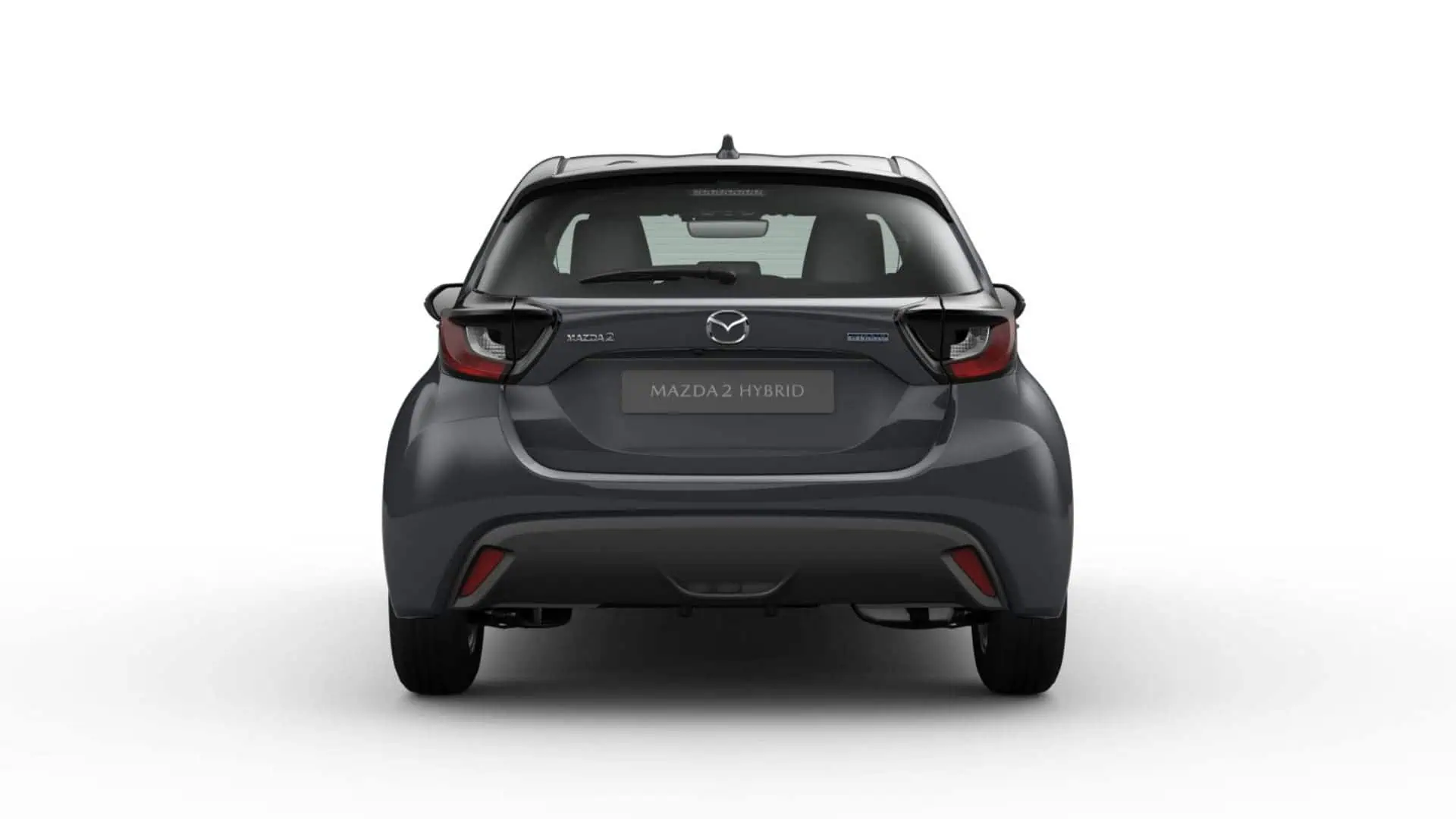 Renting Mazda 2 Centre-Line Charcoal Grey Compacto Híbrido Automático Etiqueta ECO