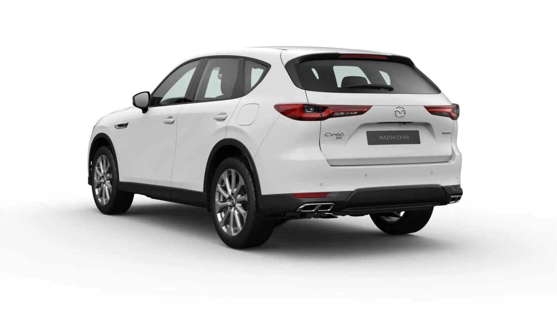 Renting New Mazda CX-60 Exclusive Line Artic White MHEV Micro-Híbrido SUV Automático Etiqueta ECO