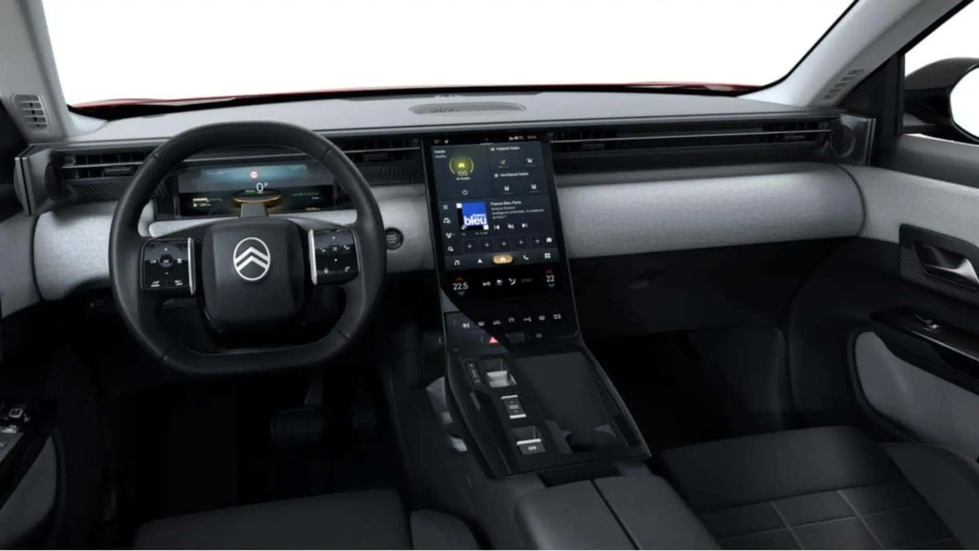 Renting New Citroën C5 Aircross Hybrid You Gris Platino SUV Híbrido Automático Etiqueta ECO Volante