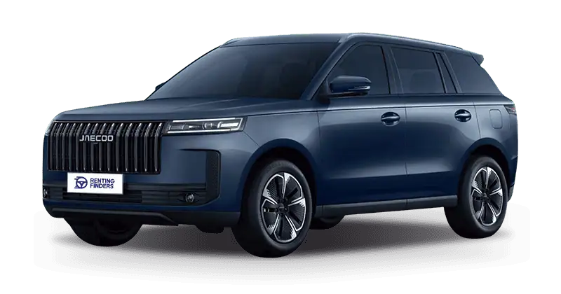 New Renting Jaecoo 5 Exclusive SUV HEV Azul Indigo Híbrido Automático Etiqueta ECO Renting Finders