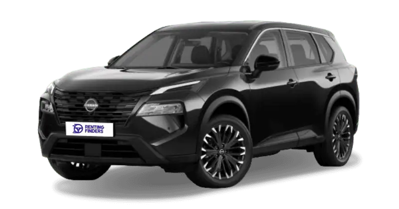 Renting New Nissan X-Trail Acenta Galaxy Black SUV Automático Micro-Híbrido Etiqueta ECO Renting Finders