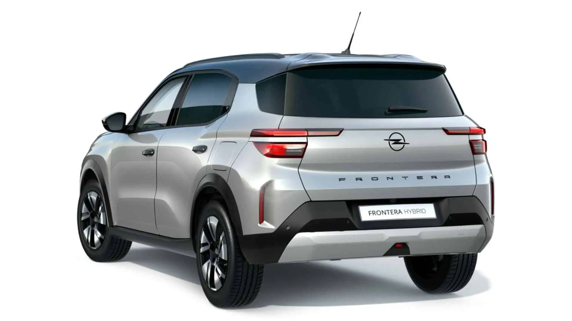 Renting New Opel Frontera Hybrid Ultimate Kristall Silver Metalizado SUV Híbrido Automático Etiqueta ECO