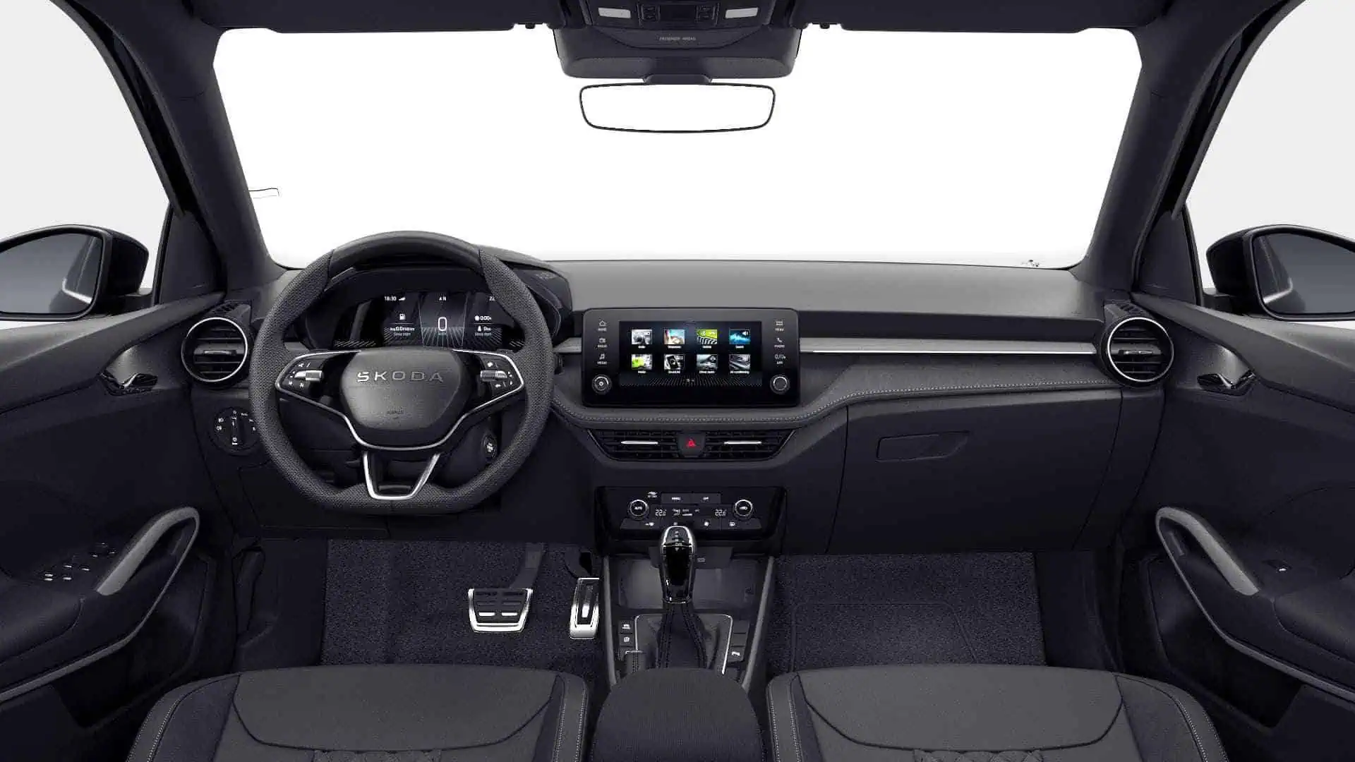 Skoda Fabia Plus Negro Magico Efecto Perla Compacto Automático Interior