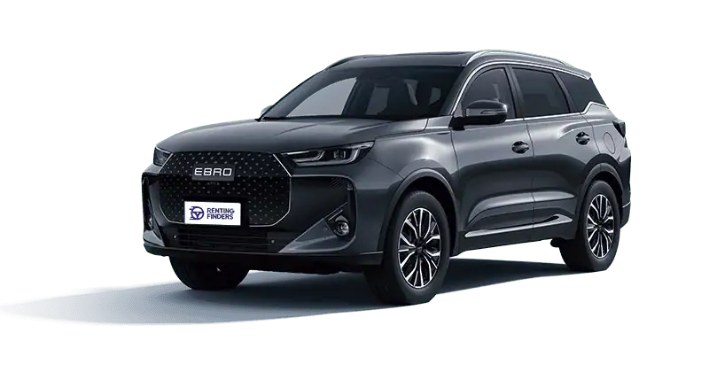 Renting Ebro S700 Luxury PHEV Gris Phantom SUV Automático Etiqueta 0 Renting Finders