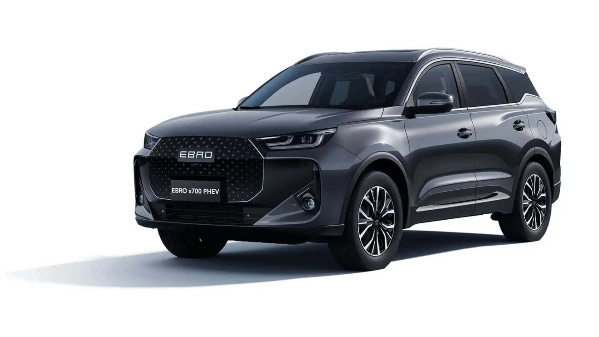 Renting Ebro S700 Luxury PHEV Gris Phantom SUV Automático Etiqueta 0