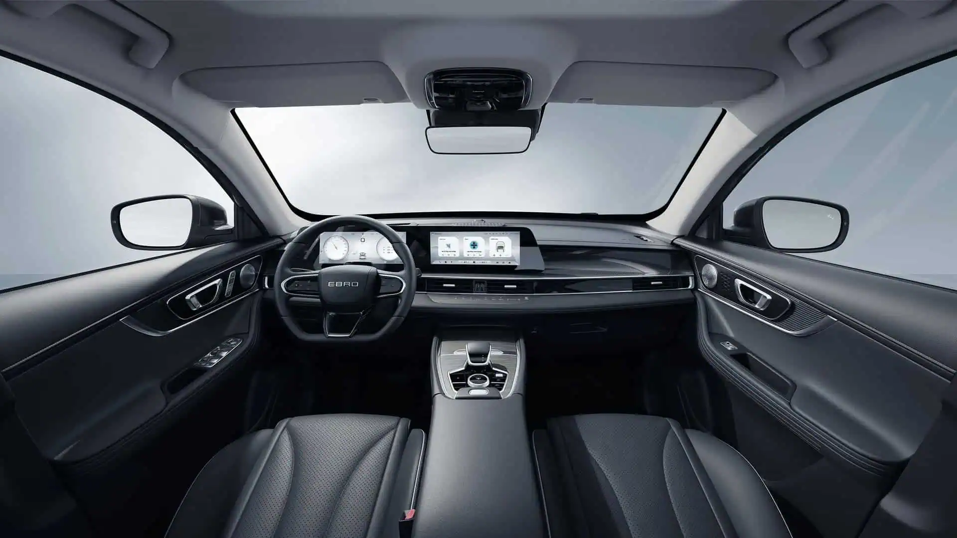 Renting Ebro S700 Luxury PHEV Gris Phantom SUV Automático Etiqueta 0 Interior