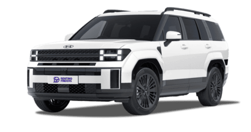 Renting Hyundai Santa Fe 1.6 TGDi HEV 4X4 AT Calligraphy Sin Entrada