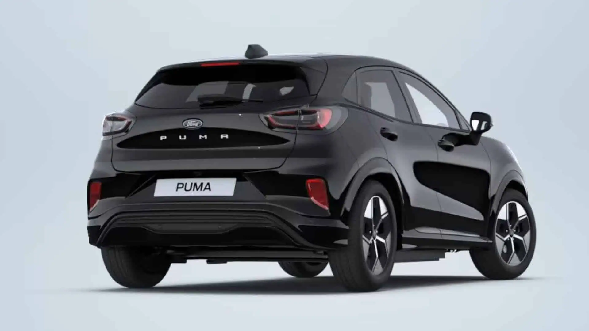 Renting New Ford Puma Gen-E Negro Agate SUV Automático Eléctrico Etiqueta 0