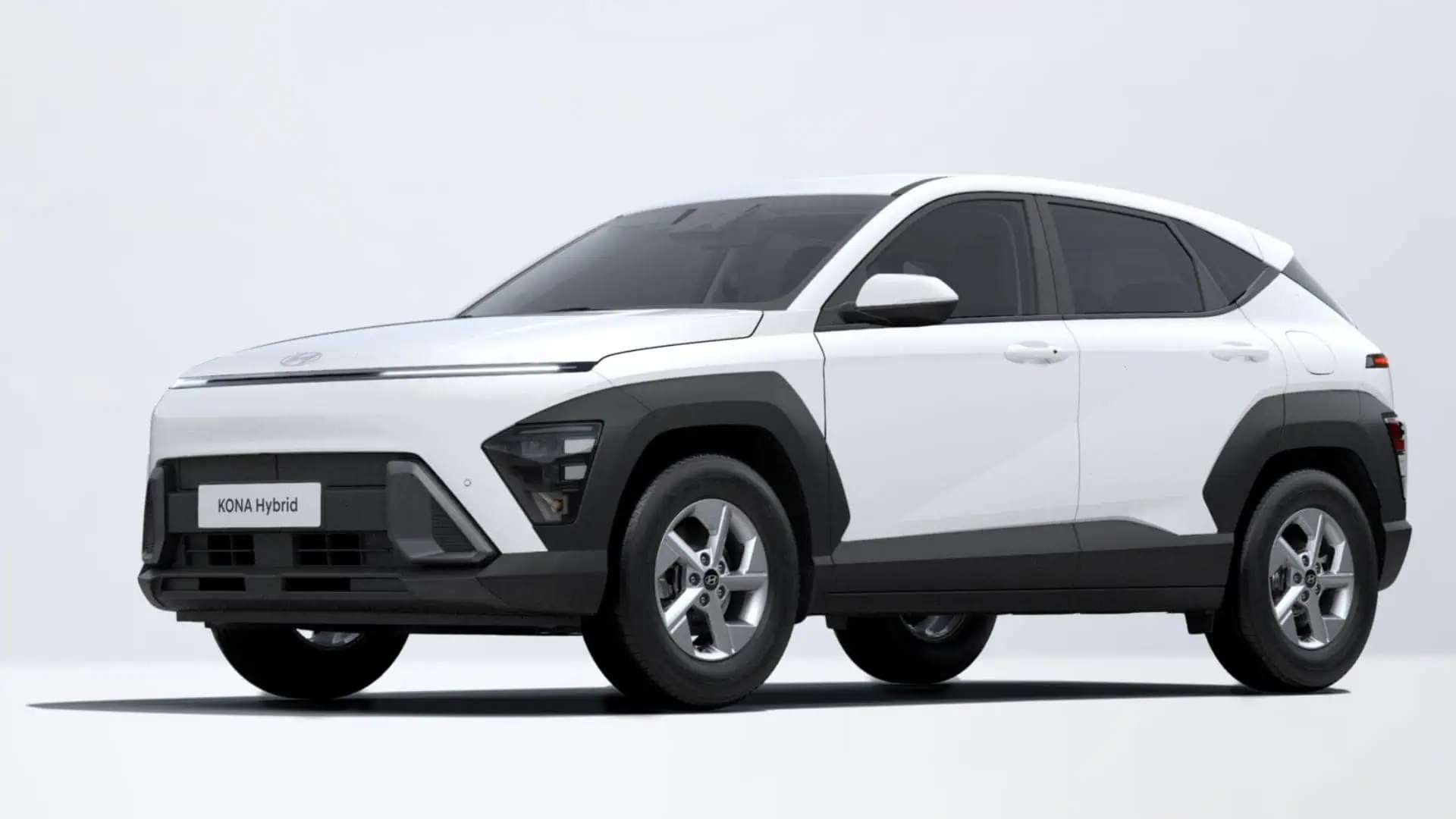 Renting Nuevo Hyundai Kona HEV Maxx Atlas White Sólido SUV Automático Híbrido Etiqueta ECO