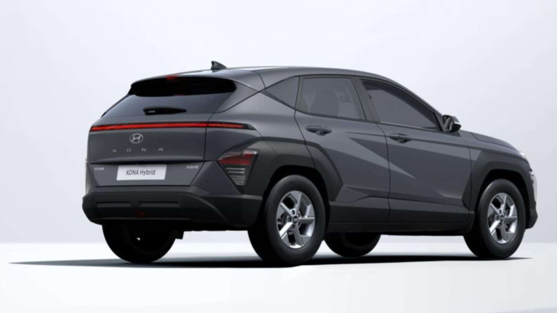 Renting Nuevo Hyundai Kona HEV Maxx Ecotronic Gray Perlado SUV Automático Híbrido Etiqueta ECO