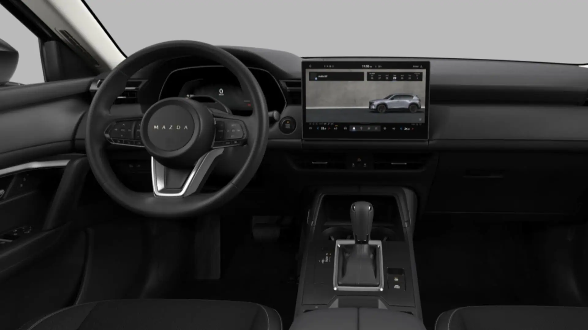 Renting New Mazda CX-5 Centre-Line Arctic White SUV Automático MHEV Micro-Híbrido Etiqueta ECO Interior