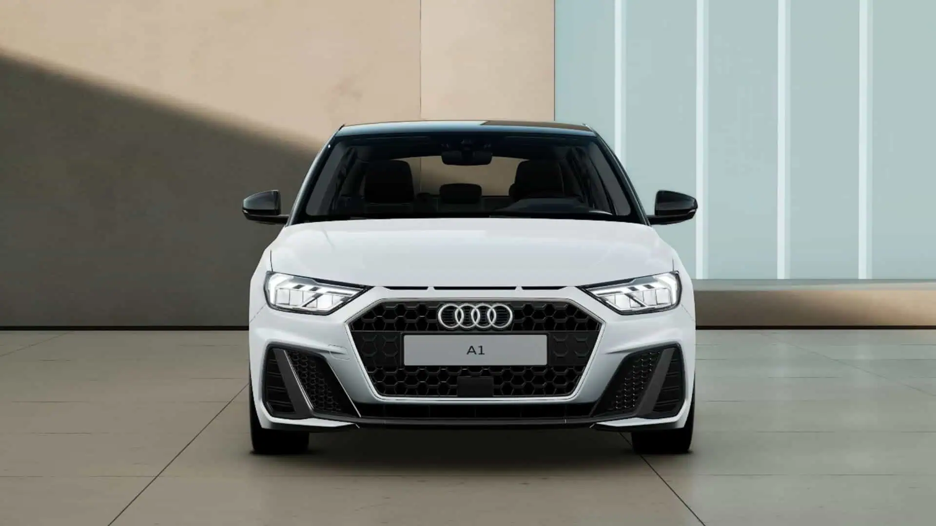 Renting Audi A1 Sportback Adrenalin Blanco Glaciar Techo Negro Compacto Automático