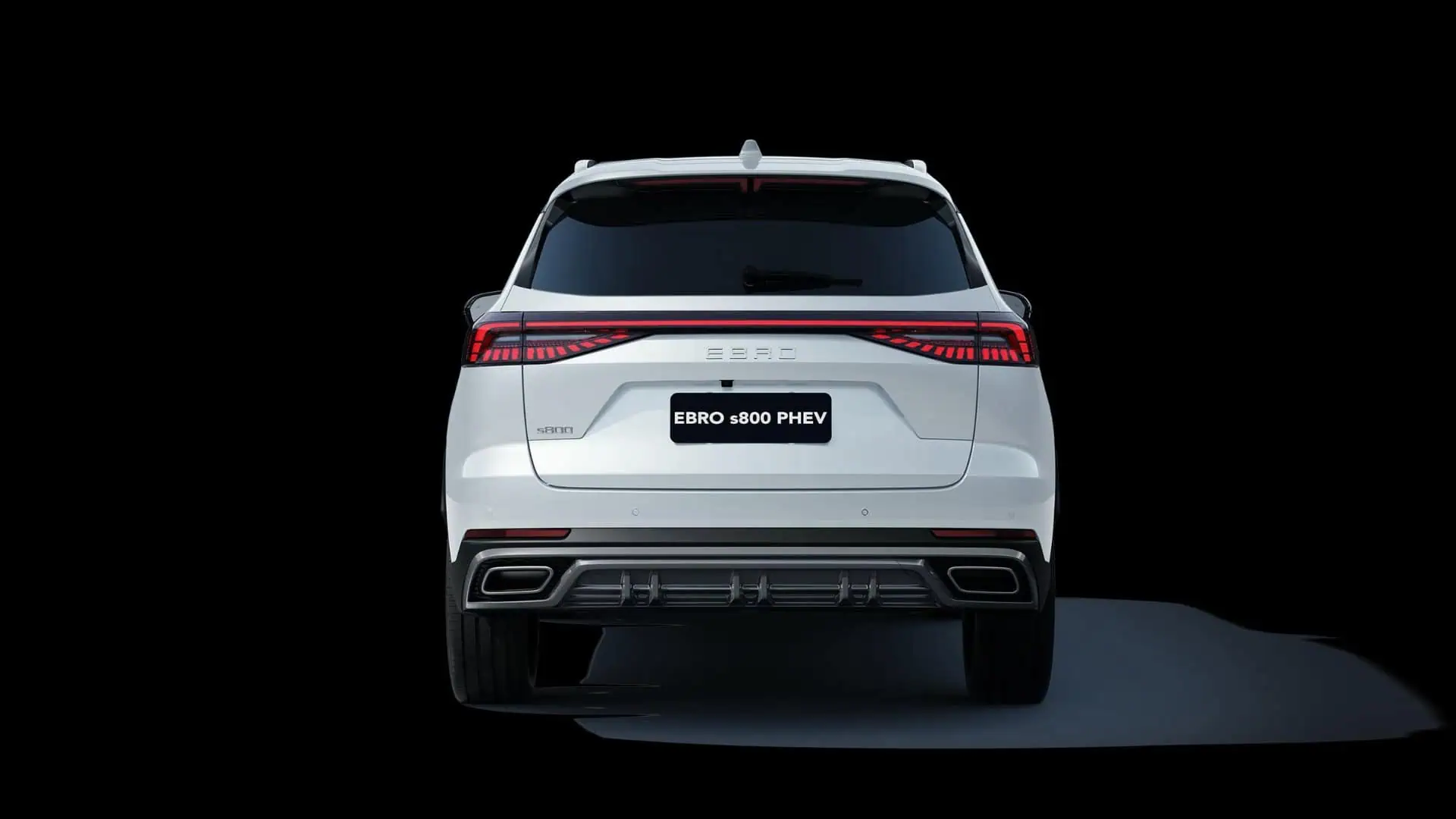 Renting Ebro S800 PHEV Luxury Blanco Khaki SUV Automático Etiqueta 0