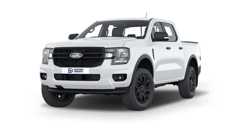 Renting Ford Ranger Doble Cabina XLT Blanco Pick-Up 4x4 Renting Finders