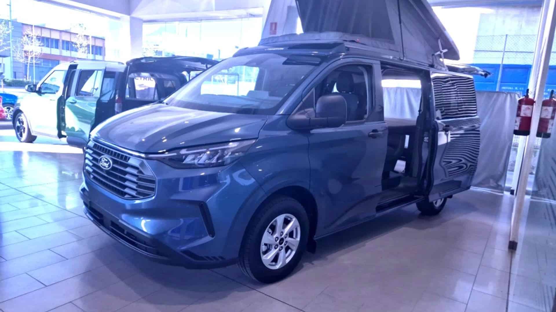 Renting Ford Transit Custom Kombi Camper L1 Trend Magnetic Furgoneta Camperizada