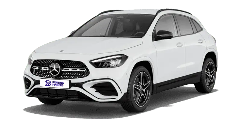 Renting Mercedes Benz GLA 200d AMG Paquete Night Blanco Polar SUV Automático Renting Finders