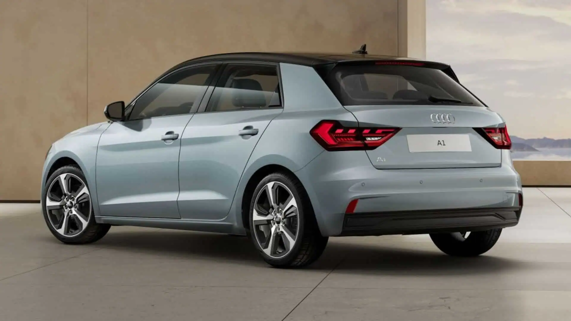 Renting Audi A1 Sportback Adrenalin Gris Flecha Techo Negro Compacto Automático