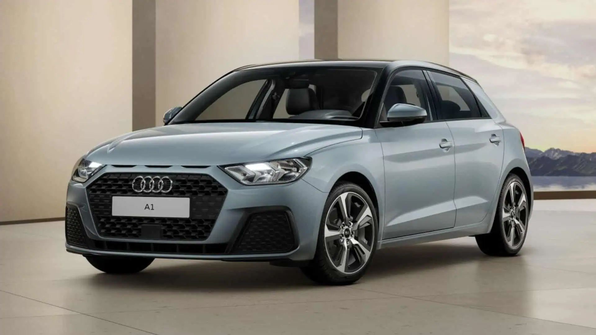 Renting Audi A1 Sportback Adrenalin Gris Flecha Techo Negro Compacto Automático
