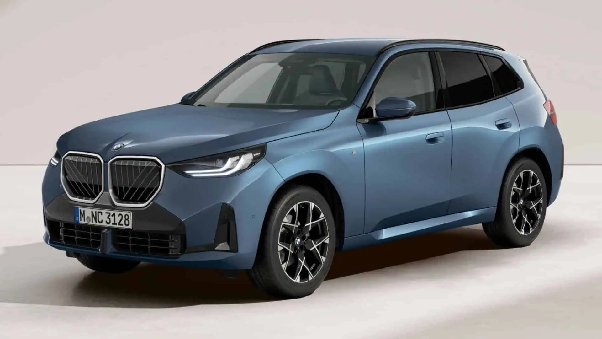 Renting New BMW X3 20d xDrive M Sport Azul Race Metalizado SUV MHEV Automático Etiqueta ECO