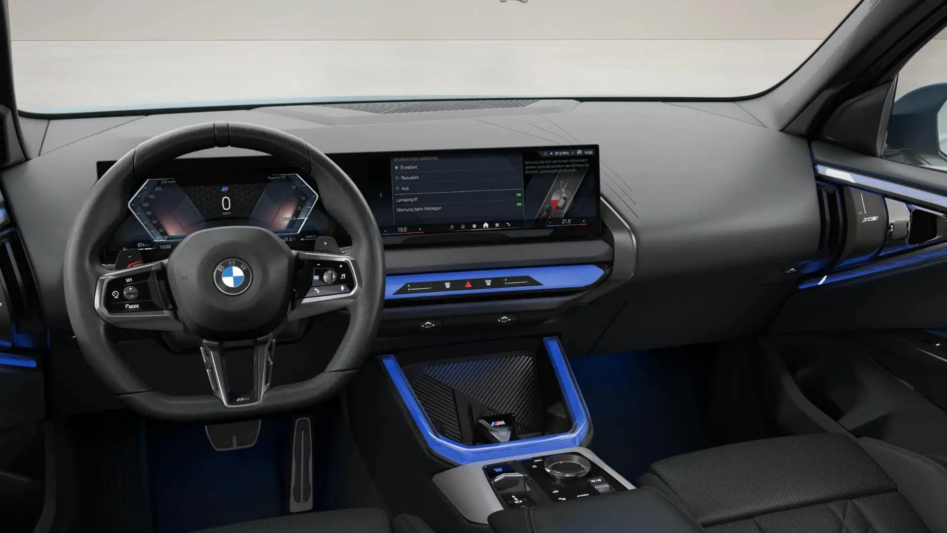 Renting New BMW X3 M Sport SUV Automático Interior