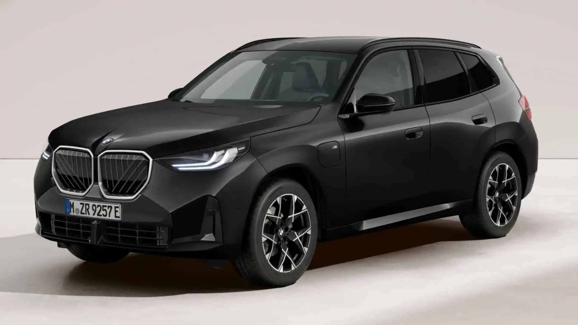 Renting BMW X3 30e xDrive Black Sapphire Metalizado M Sport SUV PHEV Híbrido-Enchufable Automático Etiqueta 0