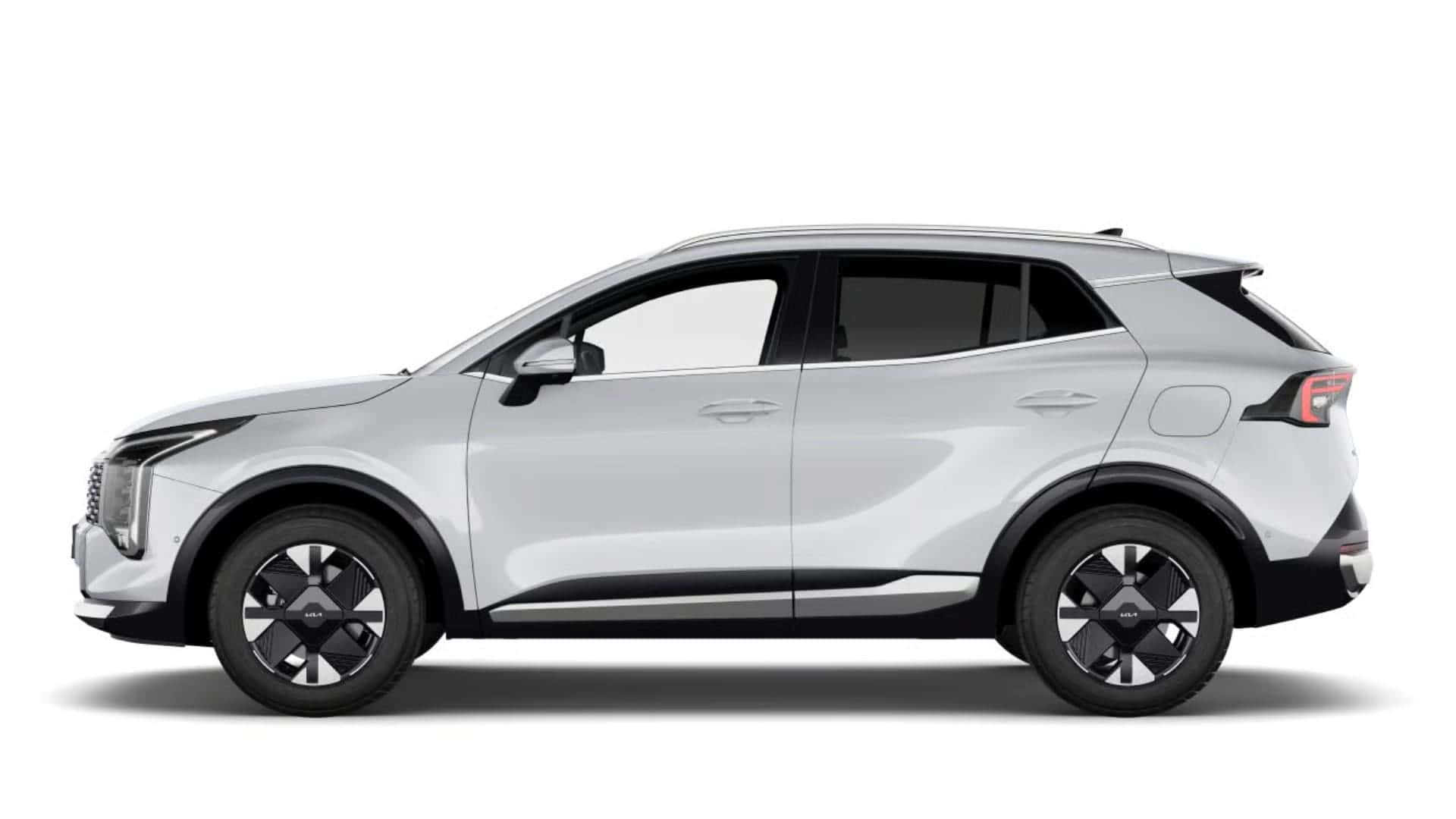 Renting New Kia Sportage Drive Model Year 2026 Deluxe White SUV Automático HEV Etiqueta ECO