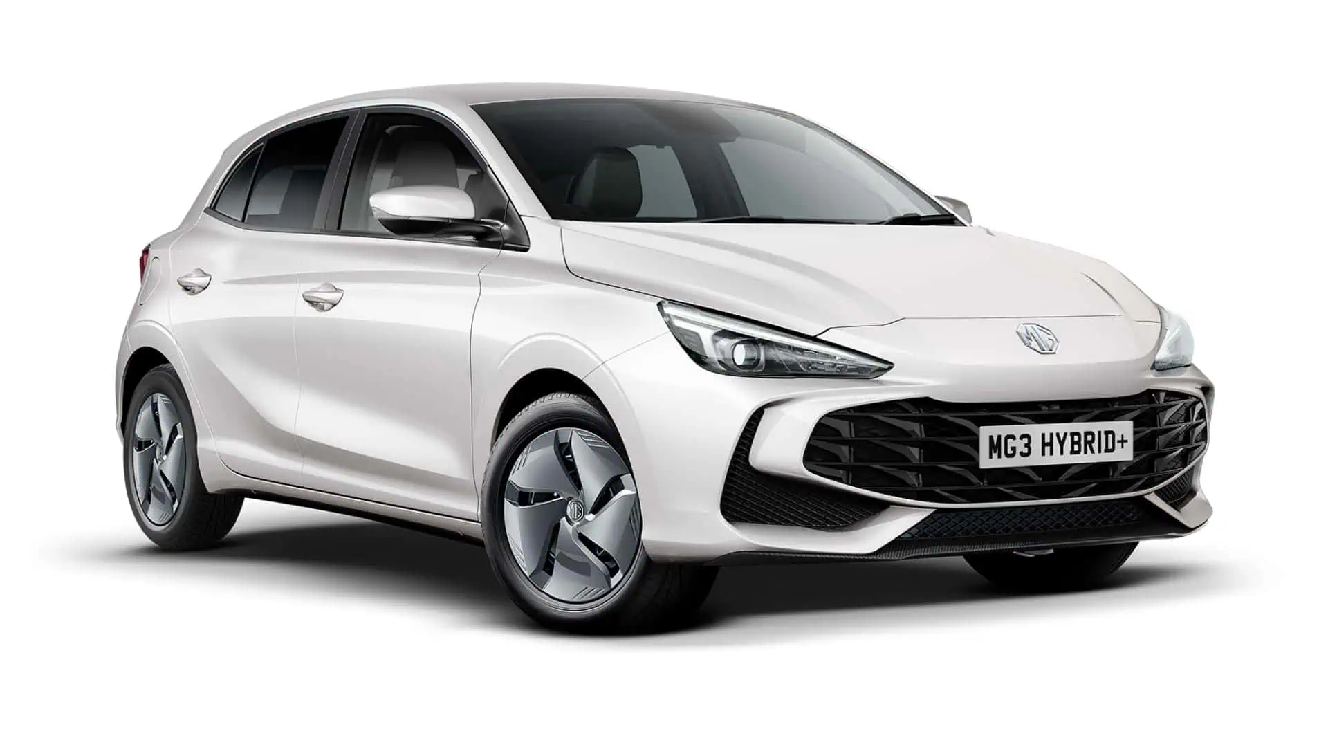 Renting New MG 3 HEV Standard Blanco Compacto Híbrido Automático Etiqueta ECO