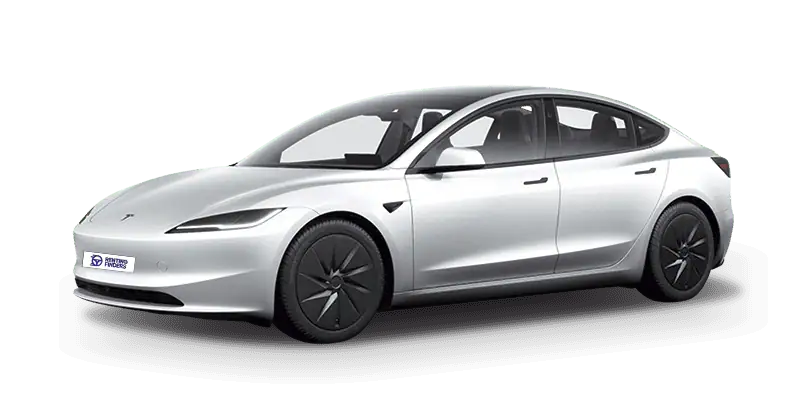Renting New Tesla Model 3 Tracción Trasera Model Year 2026 Blanco Multicapa Berlina Automática Eléctrica Etiqueta 0 Renting