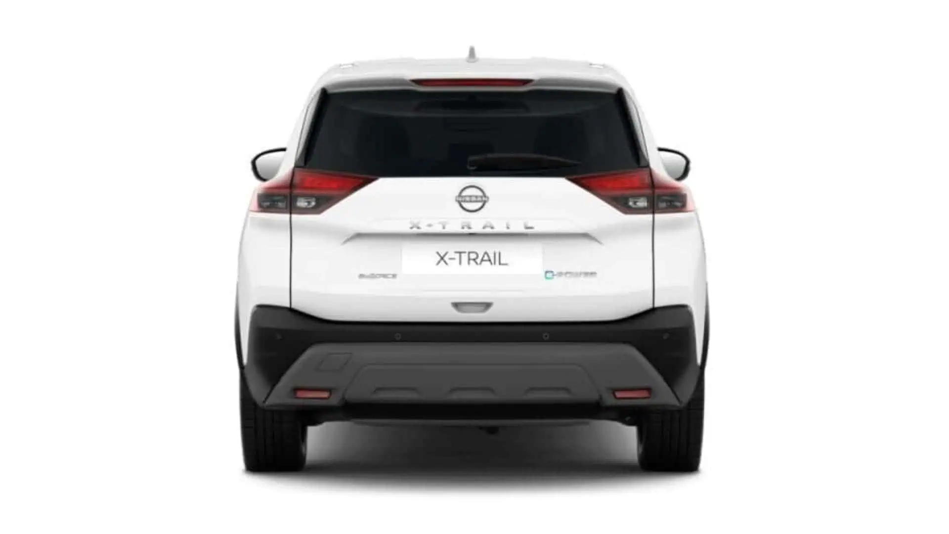 Renting Nissan X-Trail Acenta SUV Híbrido Automático 4x4 Etiqueta ECO Yuki White