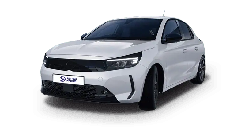 Renting New Opel Corsa GS Arktis White Compacto Renting Finders