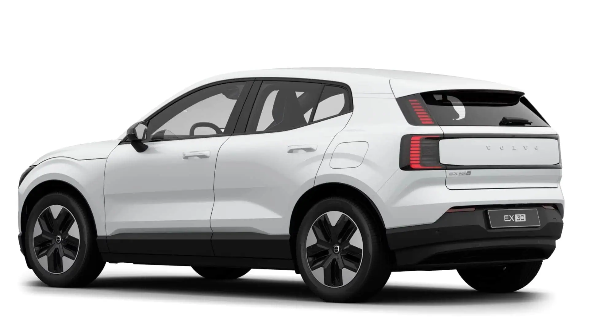 Renting Volvo EX30 Core SUV Crystal White Eléctrico Automático Etiqueta 0