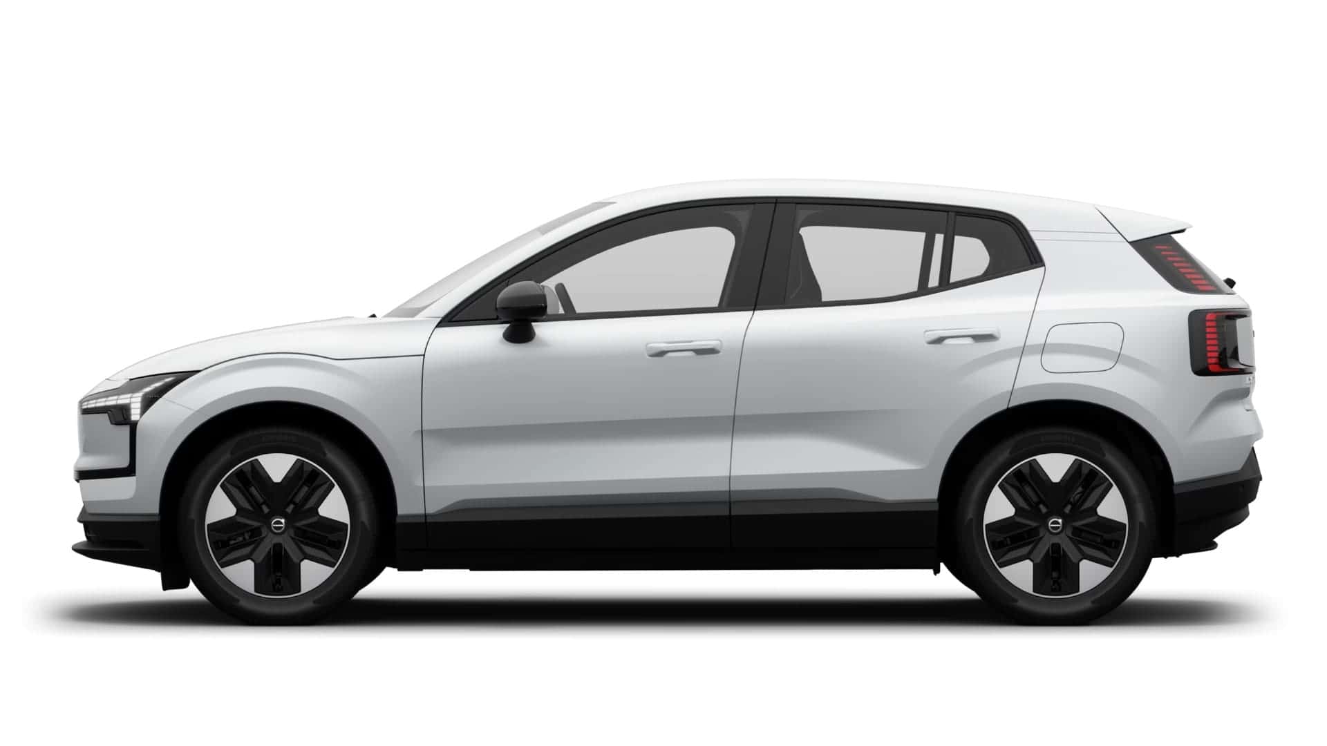 Renting Volvo EX30 Core SUV Crystal White Eléctrico Automático Etiqueta 0