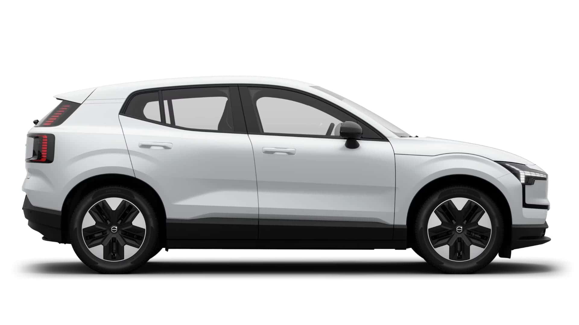 Renting Volvo EX30 Core SUV Crystal White Eléctrico Automático Etiqueta 0