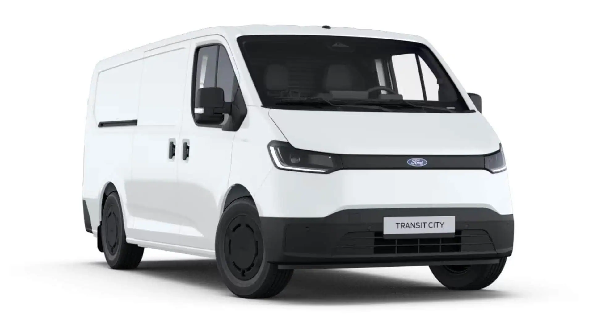 Renting New Ford Transit City VAN L1 Trend Blanco Furgoneta Eléctrica Automática Etiqueta 0 3 Plazas