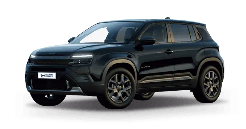 Renting New Jeep Avenger eHybrid Altitude Negro Volcano B-SUV Híbrido Automático Etiqueta ECO Renting Finders
