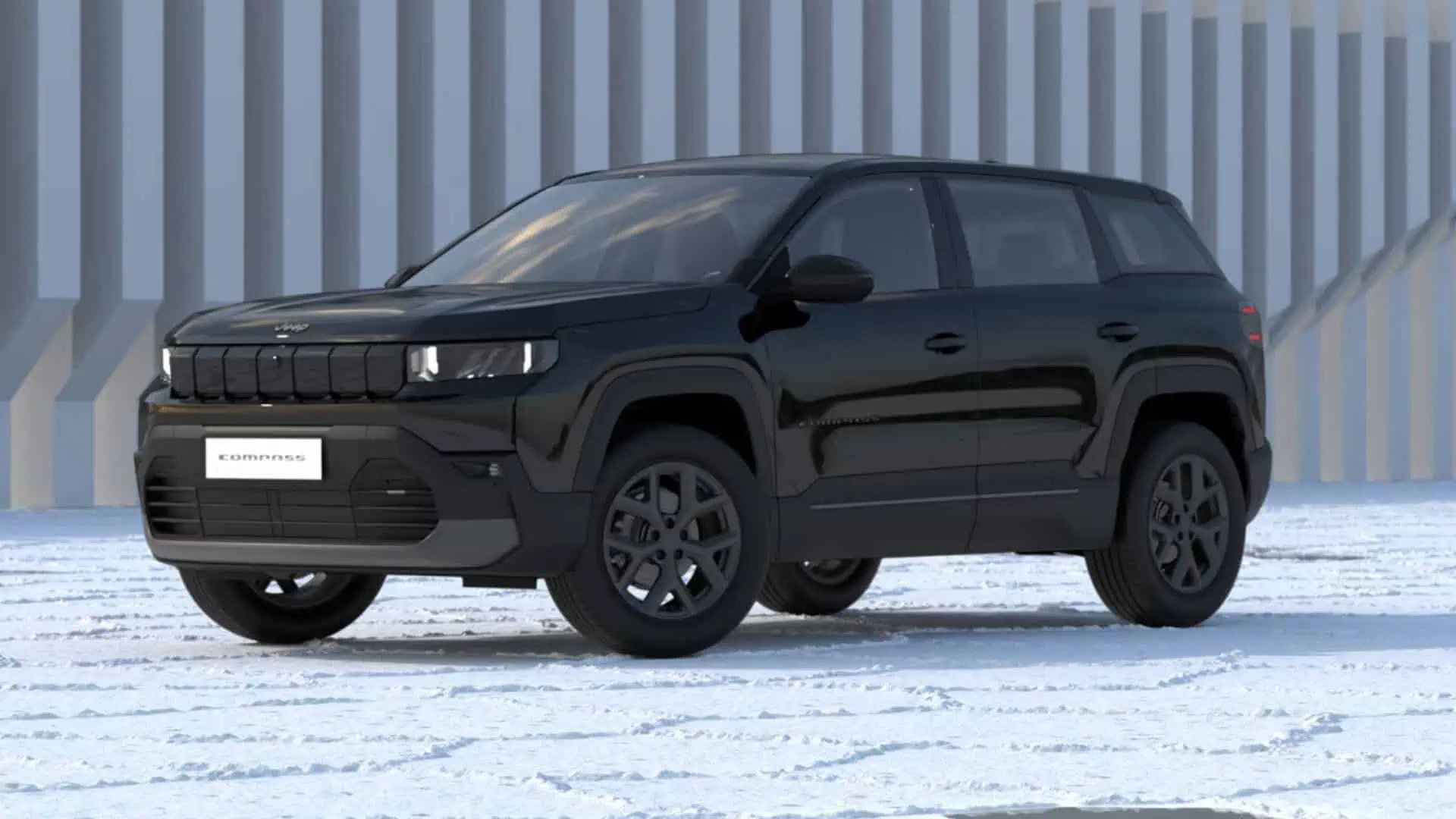 Renting New Jeep Compass Altitude Vulcano SUV Híbrido Automático Etiqueta ECO